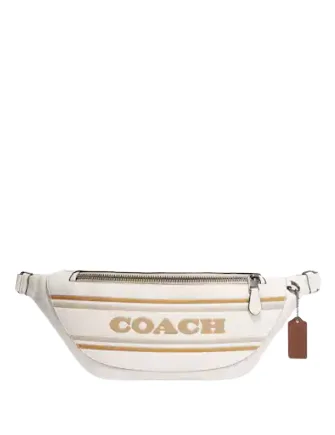 Minimalist Leather Bag For Modern Aesthetics Coach Warren Belt Bag With Coach Stripe Sleek Bags, Perfect Prices Minimalist Leather Bag For Modern Aesthetics Coach Warren Belt Bag With Coach Stripe Sleek Bags, Perfect Prices