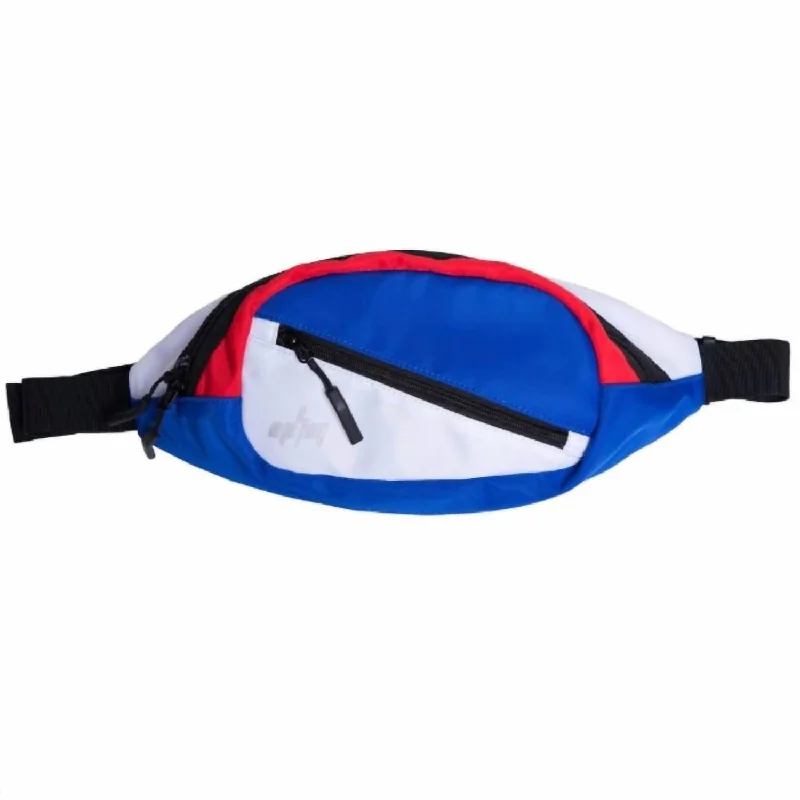Color-Block Crossbody Bag In Blue Stylish And Durable Handbags At Great Value