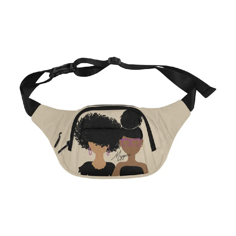 Curly Girl fanny pack Premium Handbags With A Touch Of Elegance