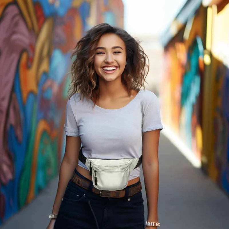 Dalix Fanny Pack w/ 3 Pockets Grab Stylish Bags Before They Sell Out