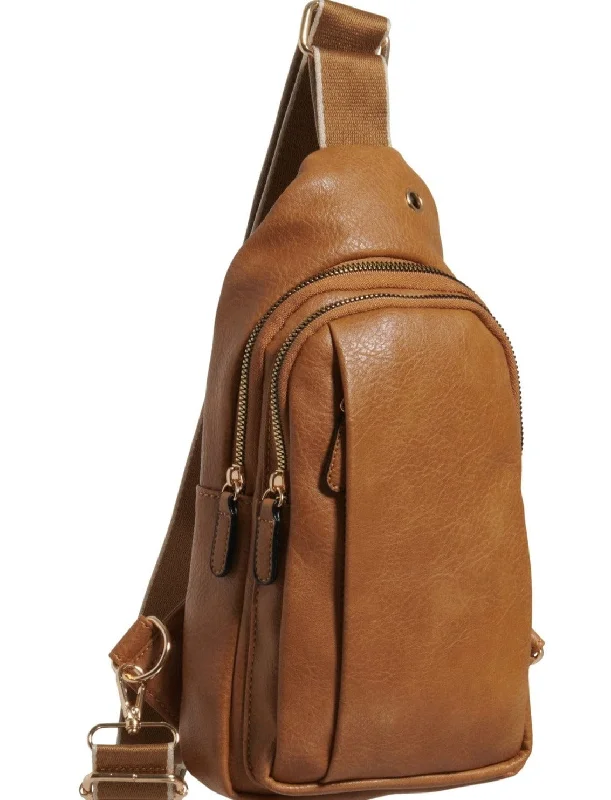 JYM0433 Wylie Double Zipper Sling Bag Flash Sale On Elegant Bags – Limited Stock Available