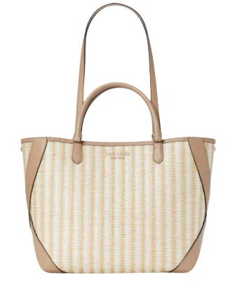 Elevated Casual Discounts Kate Spade New York Buddie Striped Straw Small Tote Exclusive Bag Deals – Perfect For Any Occasion Elevated Casual Discounts Kate Spade New York Buddie Striped Straw Small Tote Exclusive Bag Deals – Perfect For Any Occasion