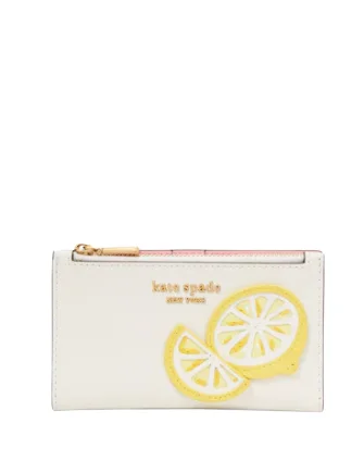 Season Sale Kate Spade New York Lemon Drop Applique Small Slim Bifold Wallet Everyday Elegance At Lower Prices Season Sale Kate Spade New York Lemon Drop Applique Small Slim Bifold Wallet Everyday Elegance At Lower Prices