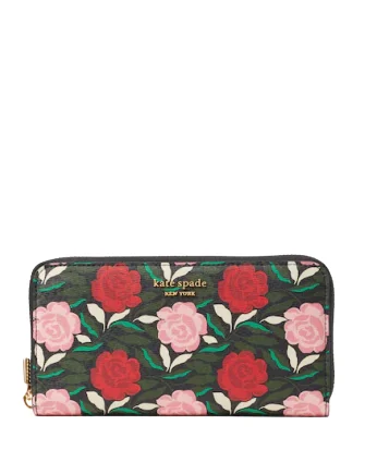 Exclusive Sale Kate Spade New York Morgan Rose Garden Zip-around Continental Wallet Fashion-Forward Bags At Limited-Time Offers Exclusive Sale Kate Spade New York Morgan Rose Garden Zip-around Continental Wallet Fashion-Forward Bags At Limited-Time Offers
