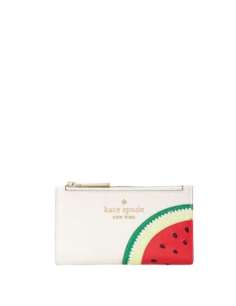 Active Lifestyles Kate Spade New York Watermelon Small Slim Bifold Wallet Premium Handbags At Budget-Friendly Prices Active Lifestyles Kate Spade New York Watermelon Small Slim Bifold Wallet Premium Handbags At Budget-Friendly Prices