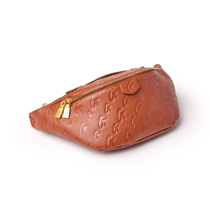 MONOGRAM FANNY PACK MATTE BROWN Flash Sale On Designer Bags