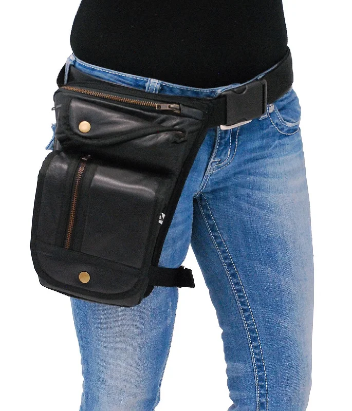 Oversized Zipper Concealed Pocket Thigh Bag w/Holster #TB9799GK Must-Have Bags, Big Discounts Oversized Zipper Concealed Pocket Thigh Bag w/Holster #TB9799GK Must-Have Bags, Big Discounts