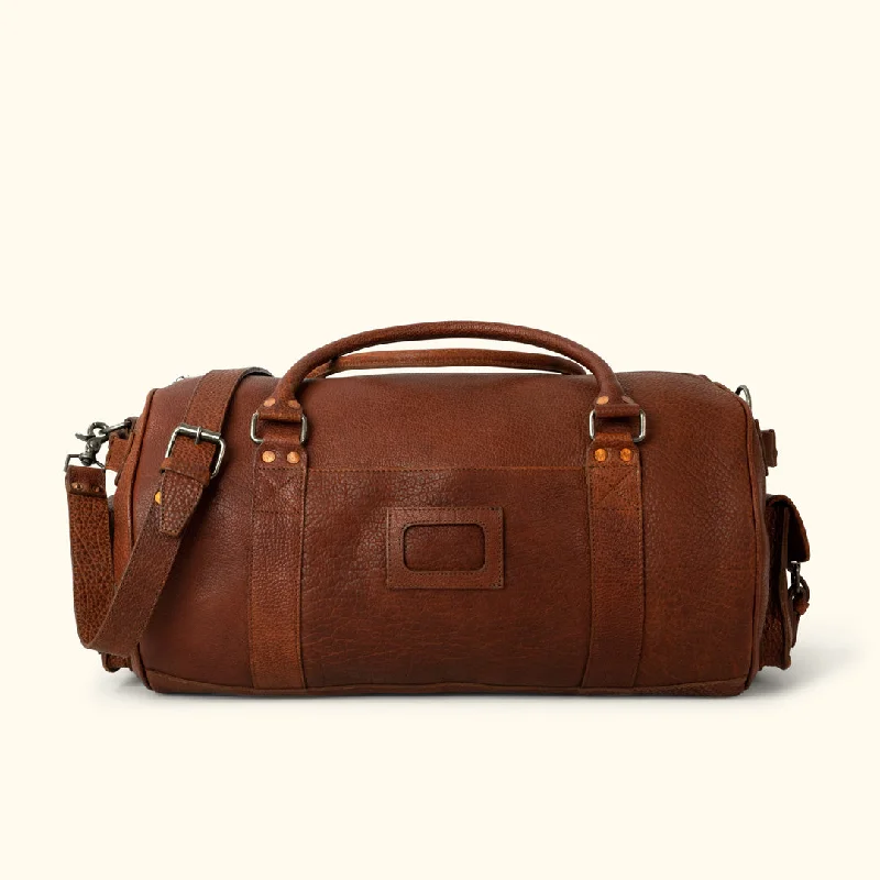 Ryder Reserve Bison Leather Travel Duffle Bag | Brown Trendy And Classic Bags Now At Unbeatable Discounts Ryder Reserve Bison Leather Travel Duffle Bag | Brown Trendy And Classic Bags Now At Unbeatable Discounts
