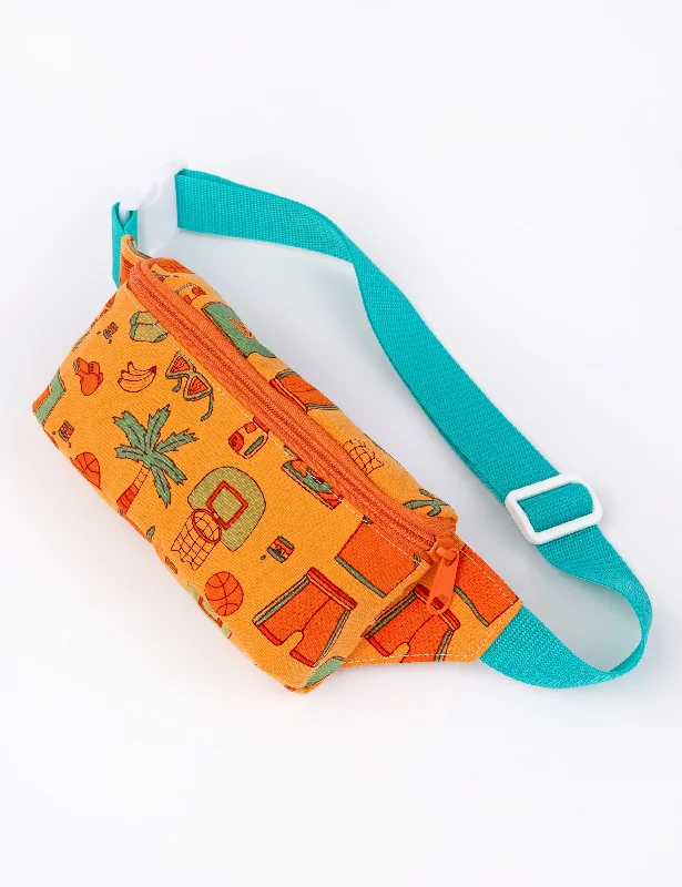 Slam Dunk Paradise Fanny Pack Timeless Bags, Flash Sale