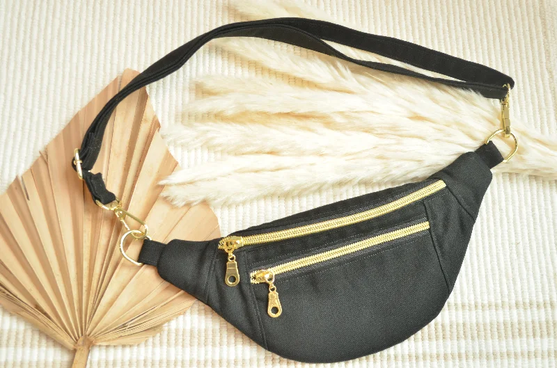 Small Fanny Pack: Black Don't Miss Out – Shop Fashionable Bags At Special Rates