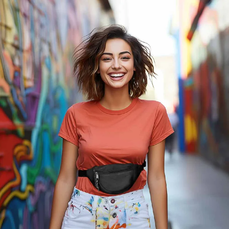 Dalix Small Fanny Pack Waist Pouch Travel Belt (24"-31") Handbag Deals You'll Love