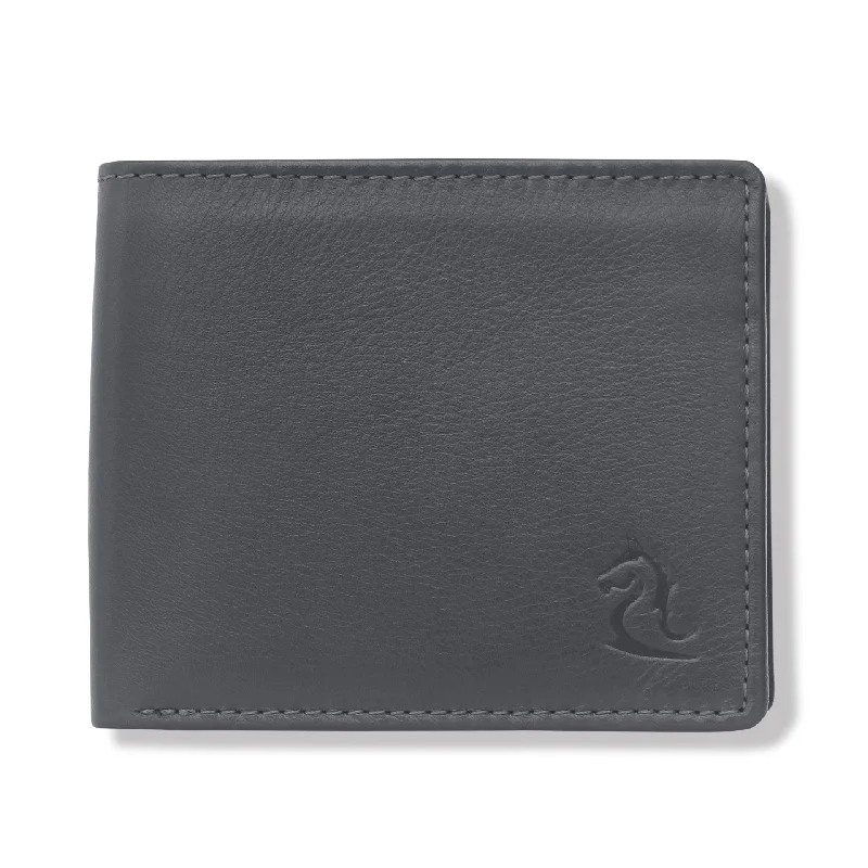 10090 Black & Blue Bifold Wallet Fashion Bags, Huge Savings