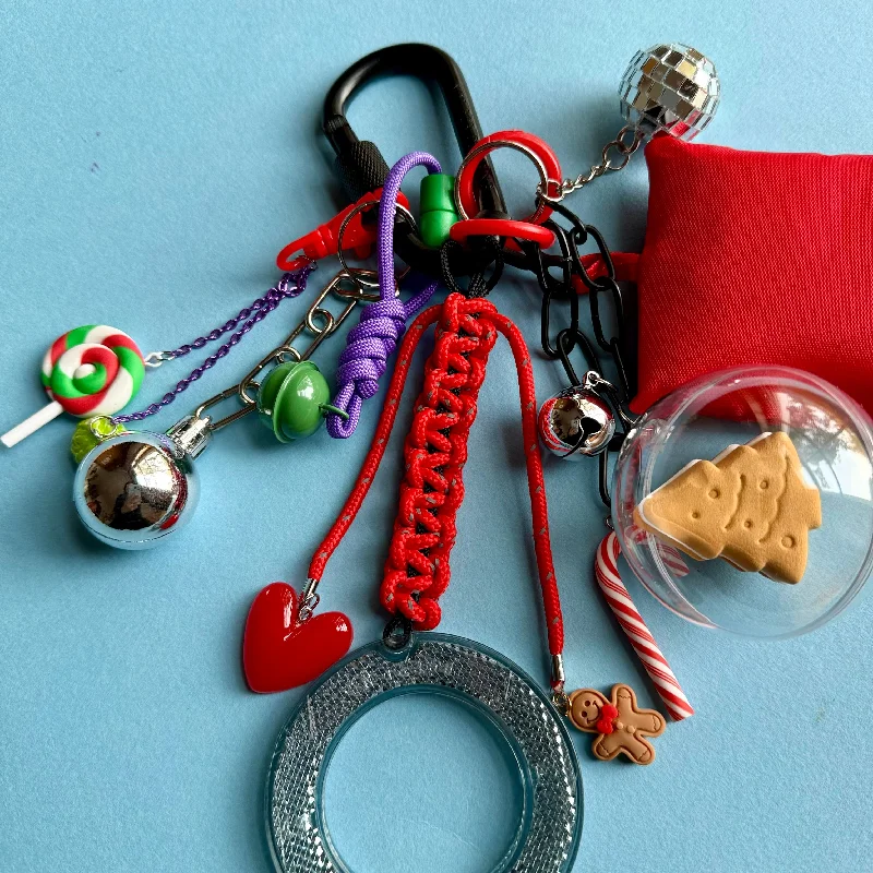 Bag charm and keyring christmas Everyday Handbags At Wallet-Friendly Prices