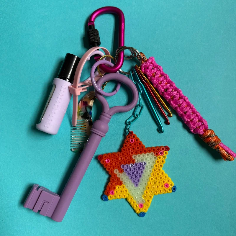 Bag charm and keyring oversized key Statement Bags At Unbelievable Discounts – Shop Today
