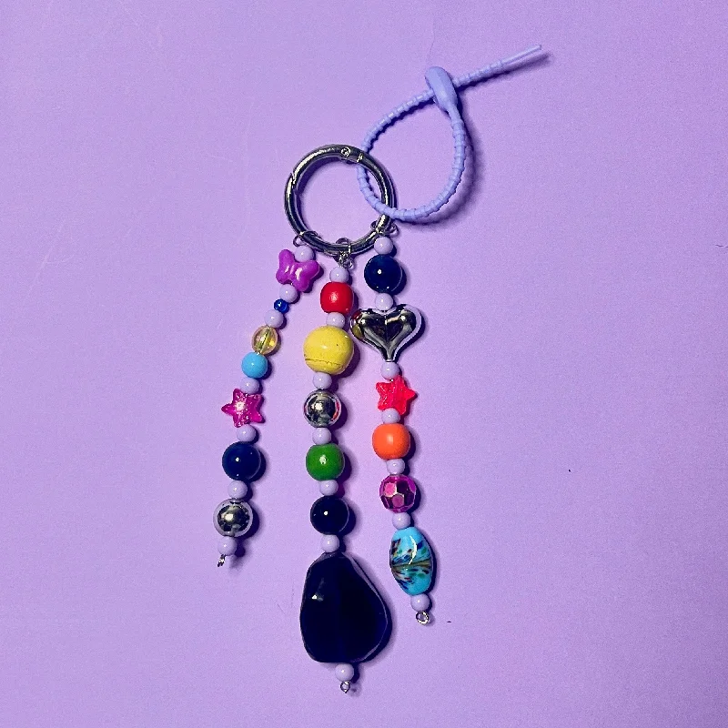 Bag charm and keyring wire beaded 1 Timeless Bags, Flash Sale