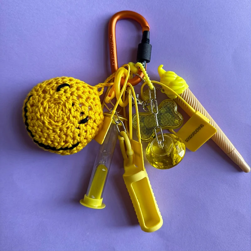 Bag charm keyring mellow yellow Carry Elegance For Less – Best Bag Deals Here