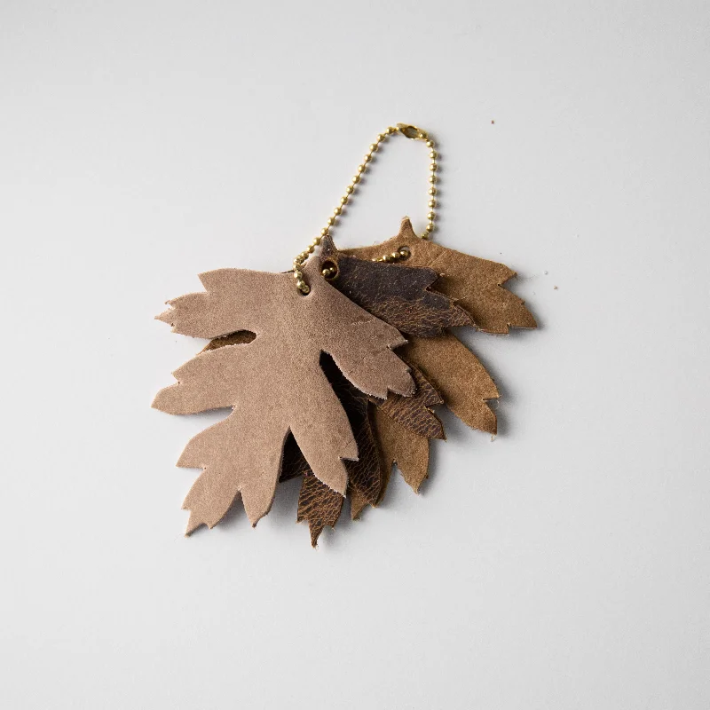 Beige Leaf Charms Fashion Bags, Limited Offer