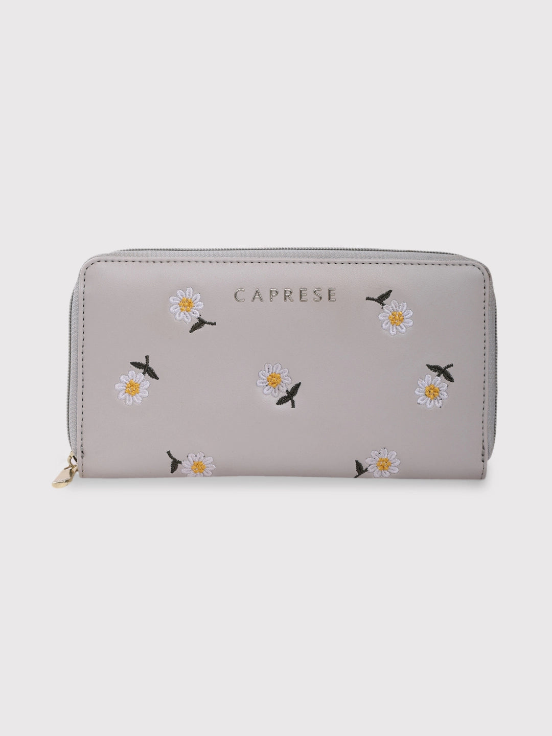 Caprese Kyle Zip Around Wallet Large Light Grey