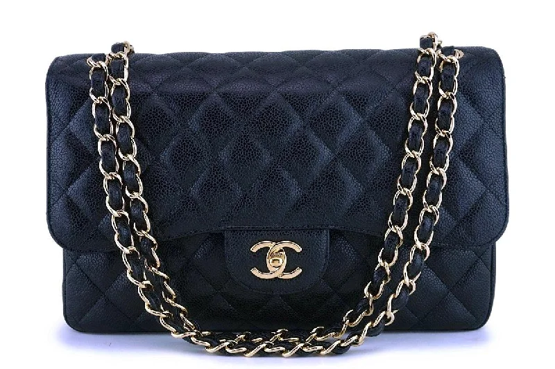 Chanel Black Caviar Jumbo Classic Double Flap Bag GHW Everyday Bags At Wallet-Friendly Prices Chanel Black Caviar Jumbo Classic Double Flap Bag GHW Everyday Bags At Wallet-Friendly Prices
