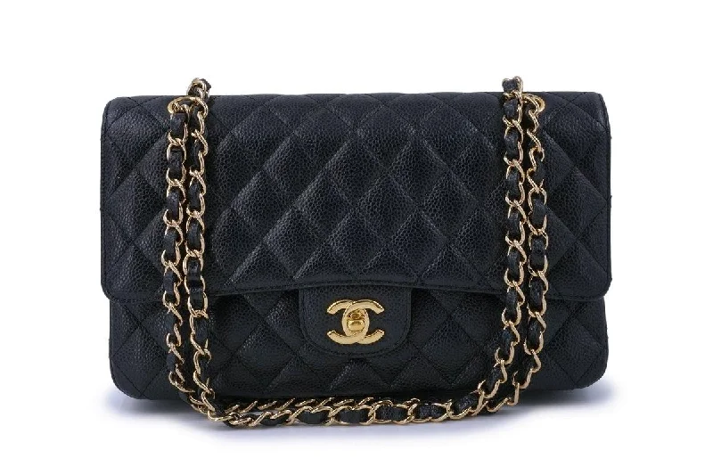 Chanel Black Caviar Medium Classic Double Flap Bag 24k GHW Trendy And Timeless Handbags Now On Sale Chanel Black Caviar Medium Classic Double Flap Bag 24k GHW Trendy And Timeless Handbags Now On Sale