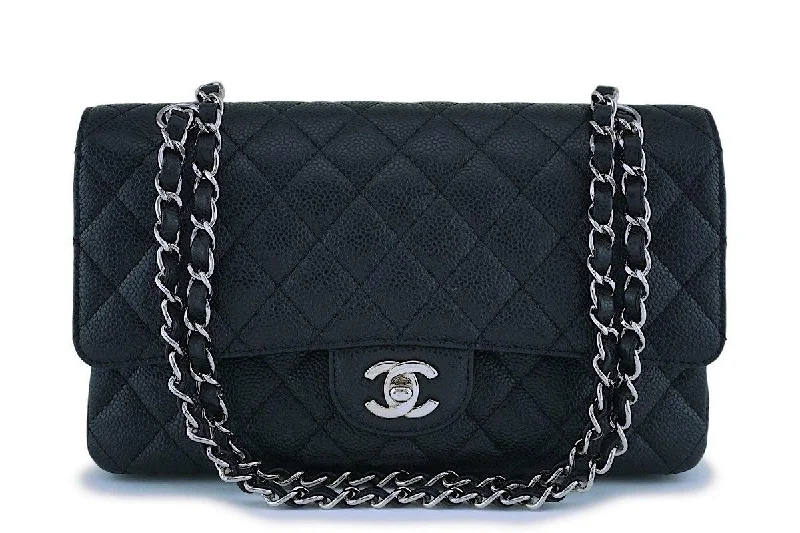Chanel Black Caviar Medium Classic Double Flap Bag SHW Affordable Luxury – Exclusive Savings On Premium Bags Chanel Black Caviar Medium Classic Double Flap Bag SHW Affordable Luxury – Exclusive Savings On Premium Bags