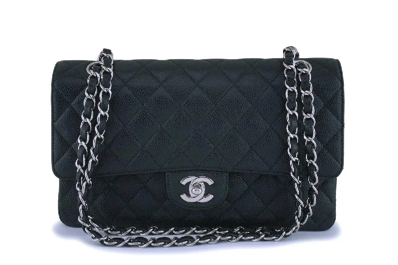 Chanel Black Caviar Medium Classic Double Flap Bag SHW Upgrade Your Look With Fashionable Bags Chanel Black Caviar Medium Classic Double Flap Bag SHW Upgrade Your Look With Fashionable Bags