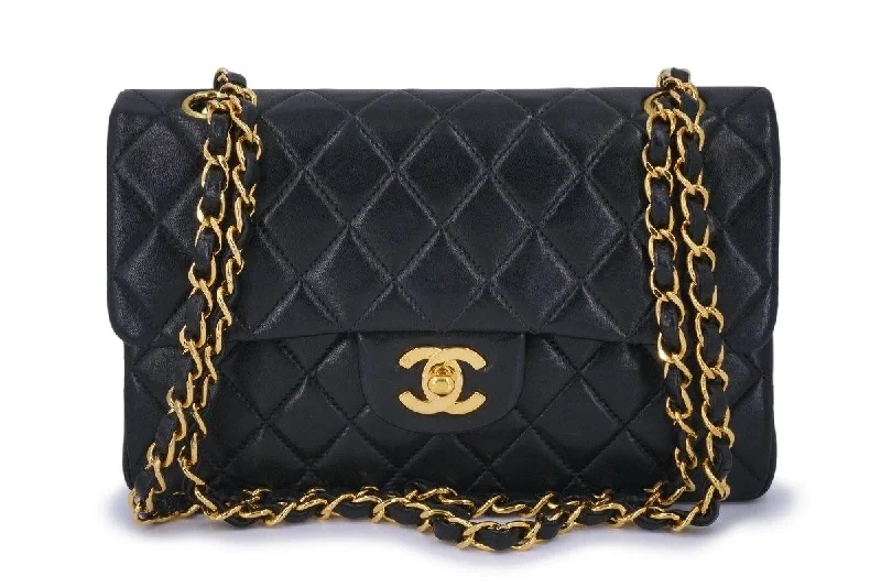 Chanel Black Lambskin Small Classic Double Flap Bag 24k GHW Premium Quality Bags At Affordable Prices Chanel Black Lambskin Small Classic Double Flap Bag 24k GHW Premium Quality Bags At Affordable Prices