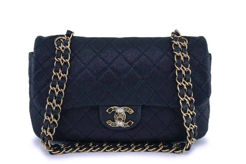 Chanel Precious Jewel Limited Black Classic Flap Bag Upgrade Your Look With Our Exclusive Bag Deals