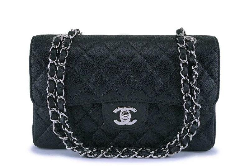 Chanel Black Small Caviar Classic Double Flap Bag SHW High-End Handbags At Affordable Prices Chanel Black Small Caviar Classic Double Flap Bag SHW High-End Handbags At Affordable Prices