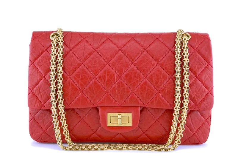 Chanel Red 2.55 Jumbo 227 Classic Double Flap Bag GHW Elevate Your Style With Our Handbag Sale Chanel Red 2.55 Jumbo 227 Classic Double Flap Bag GHW Elevate Your Style With Our Handbag Sale