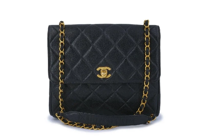 Chanel Vintage Black Caviar Medium Crossbody Flap Bag 24k GHW Shoulder Bags, Crossbody Bags, And More On Sale Chanel Vintage Black Caviar Medium Crossbody Flap Bag 24k GHW Shoulder Bags, Crossbody Bags, And More On Sale