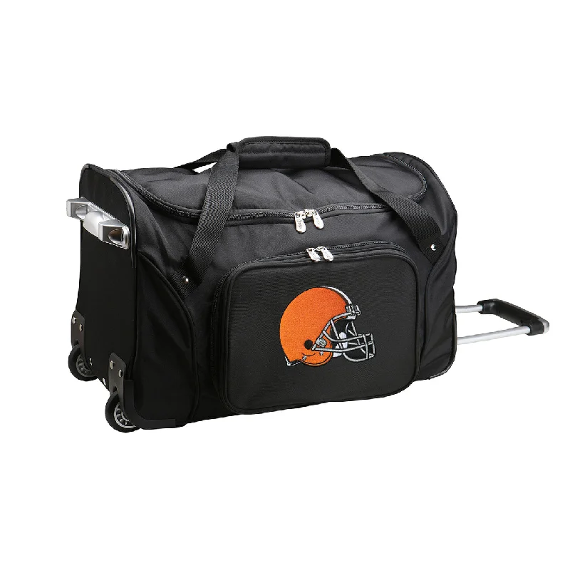 Cleveland Browns Luggage | Cleveland Browns Wheeled Carry On Luggage