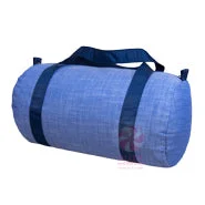 MINT Navy Chambrey Medium Duffle The Handbag Sale You've Been Waiting For