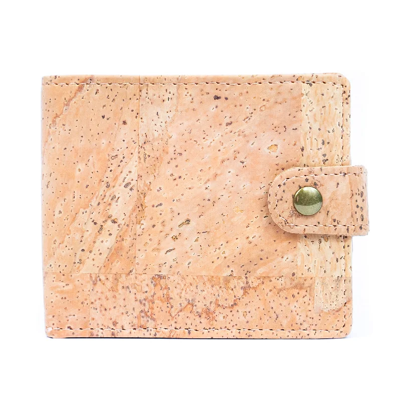 Natural Bifold Cork Wallet with Snap Button BAG-2002 Limited-Time Sale On Trendy Handbags – Don't Miss Out Natural Bifold Cork Wallet with Snap Button BAG-2002 Limited-Time Sale On Trendy Handbags – Don't Miss Out