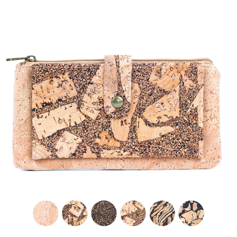 Cork Women's Long Wallet & Card Holder in Coffee Bean Design BAG-2261-EF Upgrade Your Look With Our Exclusive Bag Deals Cork Women's Long Wallet & Card Holder in Coffee Bean Design BAG-2261-EF Upgrade Your Look With Our Exclusive Bag Deals