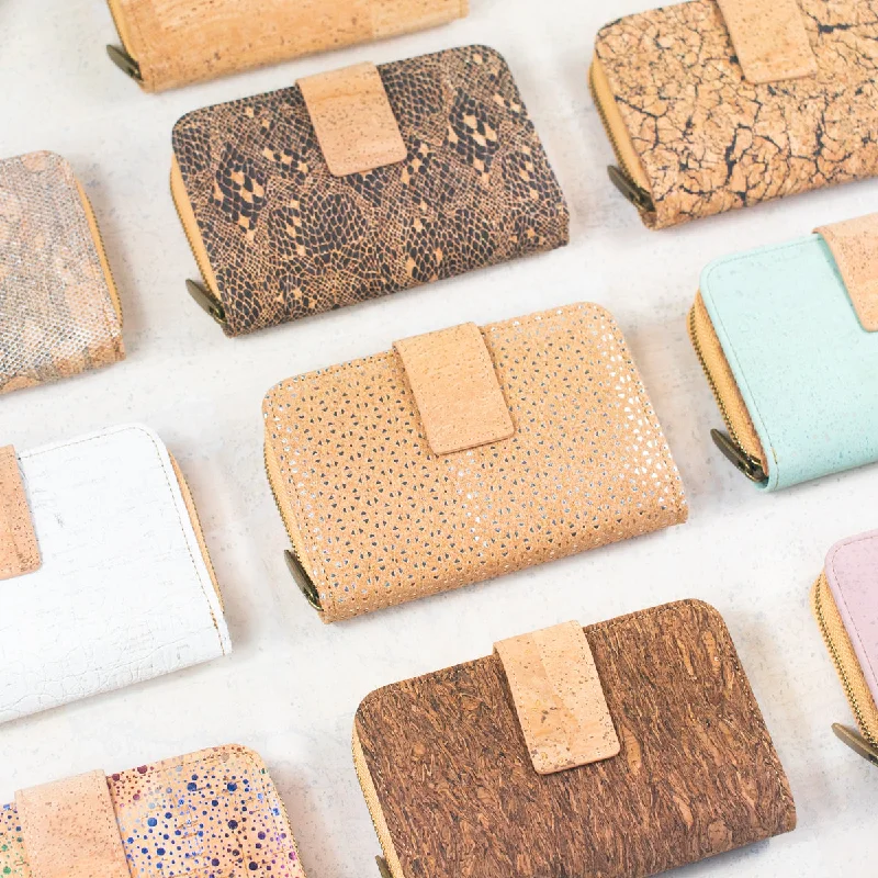 Prenium cork women card zipper vegan wallet BAGP-171 Upgrade Your Look With Our Bag Sale Prenium cork women card zipper vegan wallet BAGP-171 Upgrade Your Look With Our Bag Sale