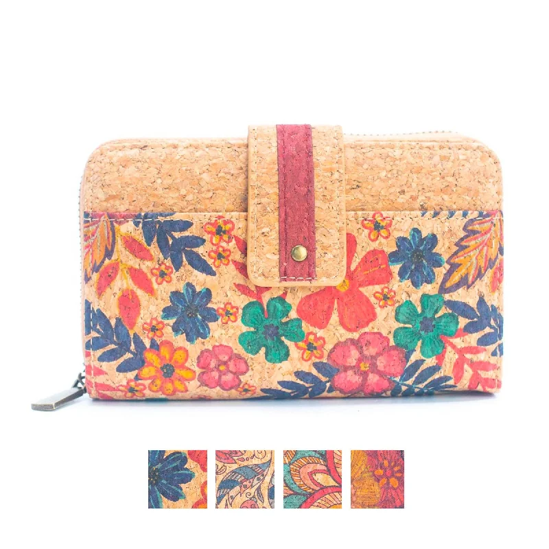 Cork Women's Rose&Plant Card Holder Printed Wallet – BAG-2242 Flash Sale On Handbags Cork Women's Rose&Plant Card Holder Printed Wallet – BAG-2242 Flash Sale On Handbags