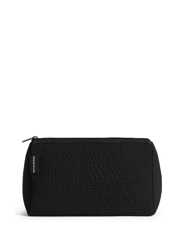 Cosmetic Bag (BLACK) Neoprene Bag Limited-Stock Handbag Sale For A Stylish Look