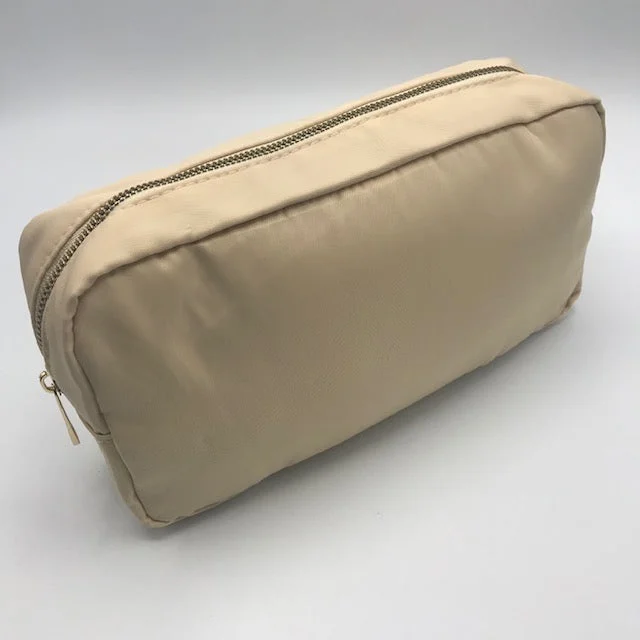 Cream Toiletry Pouch Affordable Elegance, Grab Yours Now