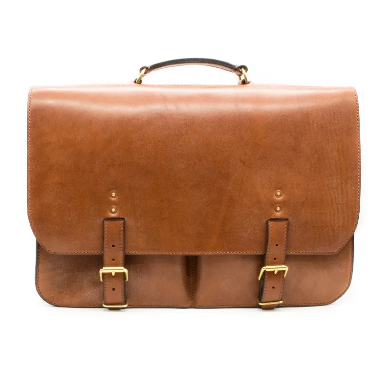 Devon Leather Messenger Bag