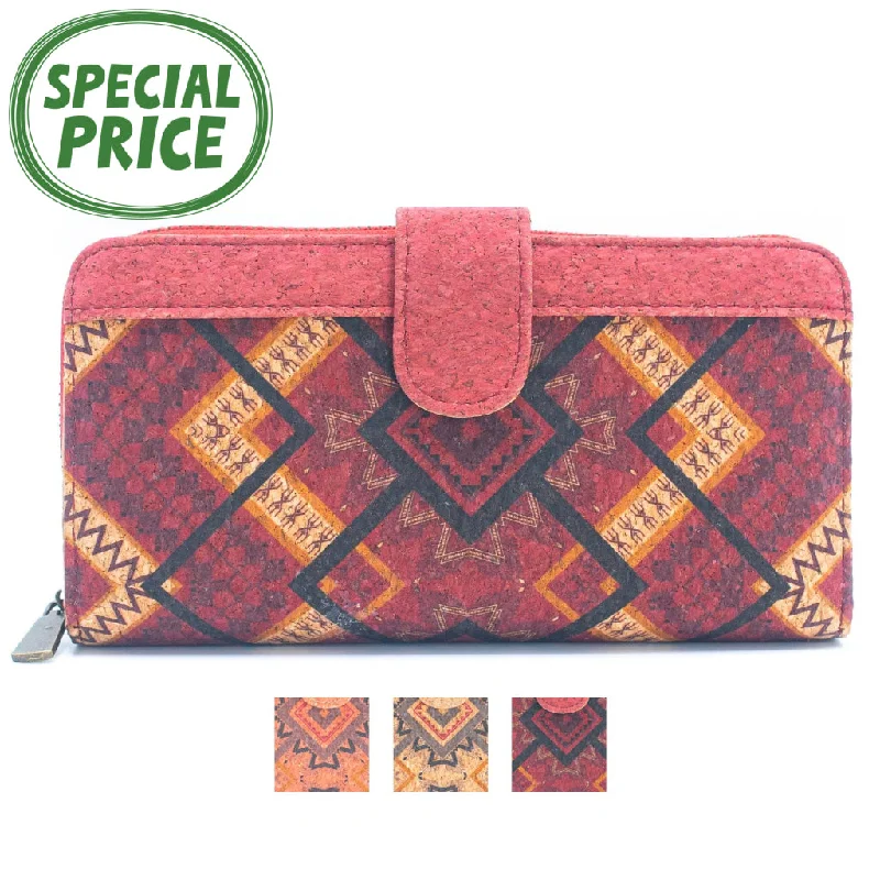 Folding wallet Mandala flower pattern- Vegan Cork Wallet BAG-2220 Statement Bags At Unbelievable Discounts – Shop Today Folding wallet Mandala flower pattern- Vegan Cork Wallet BAG-2220 Statement Bags At Unbelievable Discounts – Shop Today