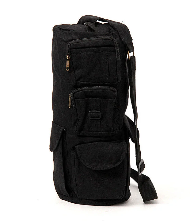 Front pocket travel cum gym bag