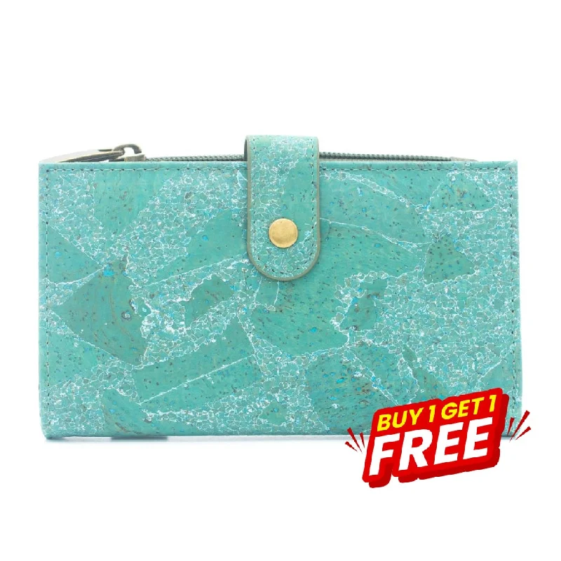 BUY 1 GET 1 FREE: Green Cork Wallet BAG-2082 Classic And Modern Handbags Now More Affordable BUY 1 GET 1 FREE: Green Cork Wallet BAG-2082 Classic And Modern Handbags Now More Affordable