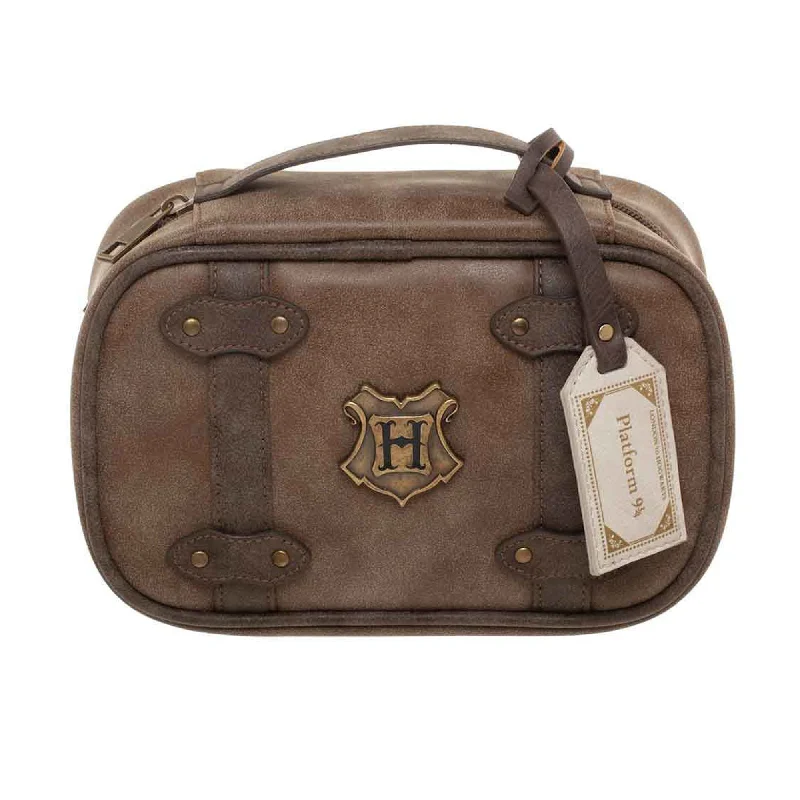 Harry Potter Hogwarts Travel Trunk Cosmetic Bag Premium Handbags At Budget-Friendly Prices Harry Potter Hogwarts Travel Trunk Cosmetic Bag Premium Handbags At Budget-Friendly Prices