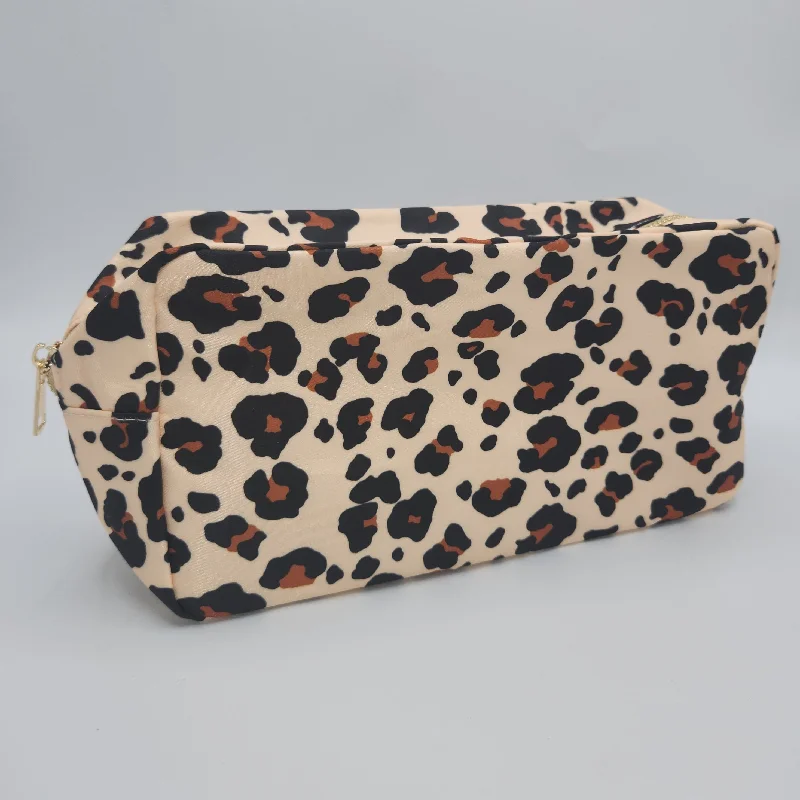 Leopard Toiletry Pouch Luxury Bags, Budget Prices