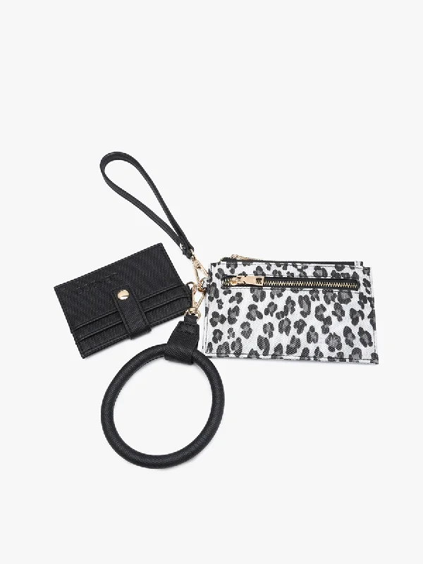 Libby Vegan Cheetah Wallet Bangle