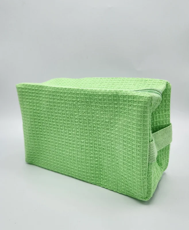 Lime Lite Waffle Toiletry Bag Final Call – Shop Stylish Bags Before They're Gone
