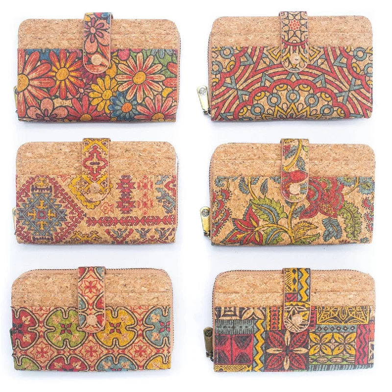 Medium Cork Women's Wallet with Card Holder (6 Units ) BAGD-506-MIX-6 Shoulder Bags, Crossbody Bags, And More On Sale Medium Cork Women's Wallet with Card Holder (6 Units ) BAGD-506-MIX-6 Shoulder Bags, Crossbody Bags, And More On Sale
