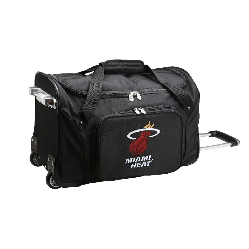 Miami Heat Luggage | Miami Heat Wheeled Carry On Luggage Iconic Fashion Bags At Unbeatable Savings