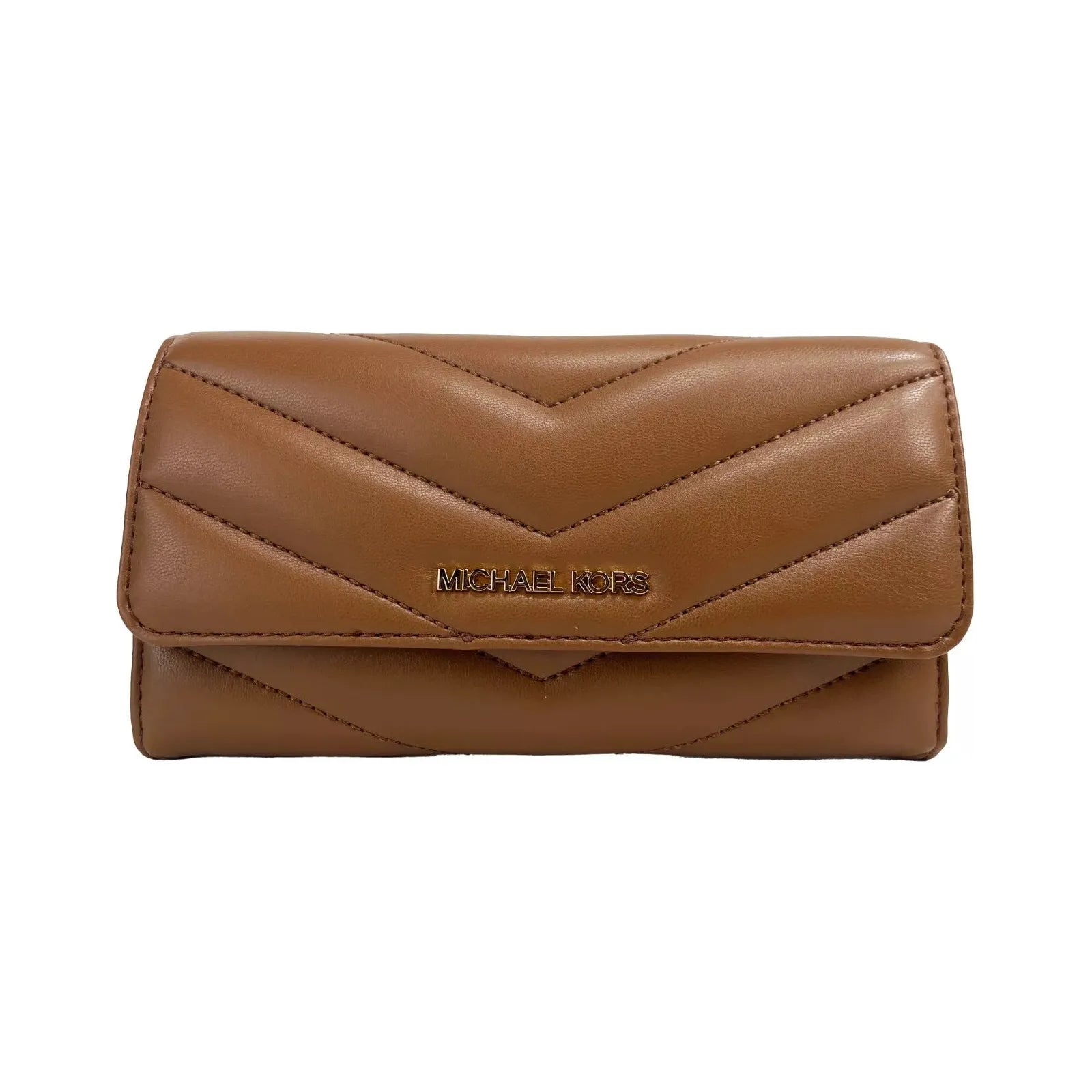 Michael Kors Jet Set Travel Large Quilted Leather Trifold Wallet Brown Iconic Handbags At Unbeatable Prices Michael Kors Jet Set Travel Large Quilted Leather Trifold Wallet Brown Iconic Handbags At Unbeatable Prices